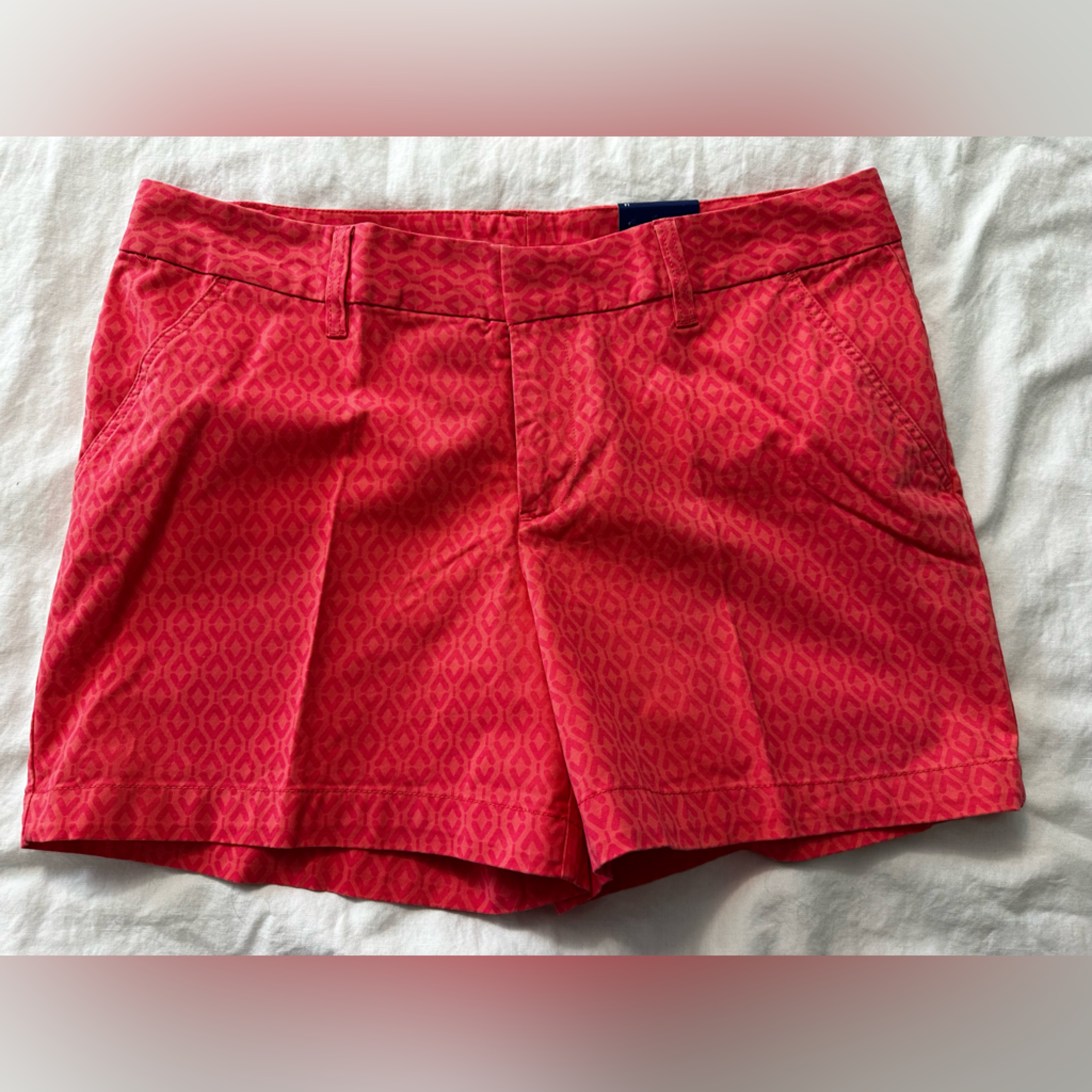 Le Tigre Red Patterned Women's Shorts